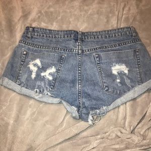 Jean shorts